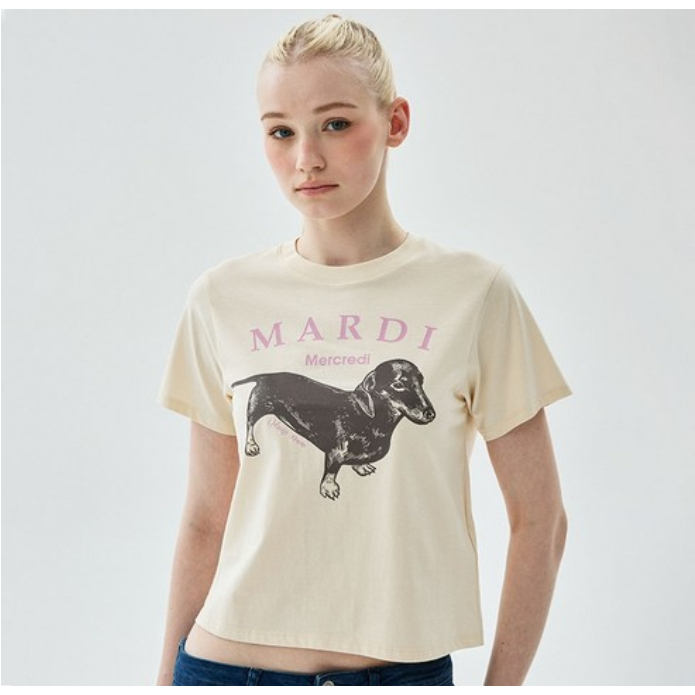 Mardi Mercredi Slim Tshirt Ddanji (Butter Pinklavender, Butter Peanut, Cream Ashblue)