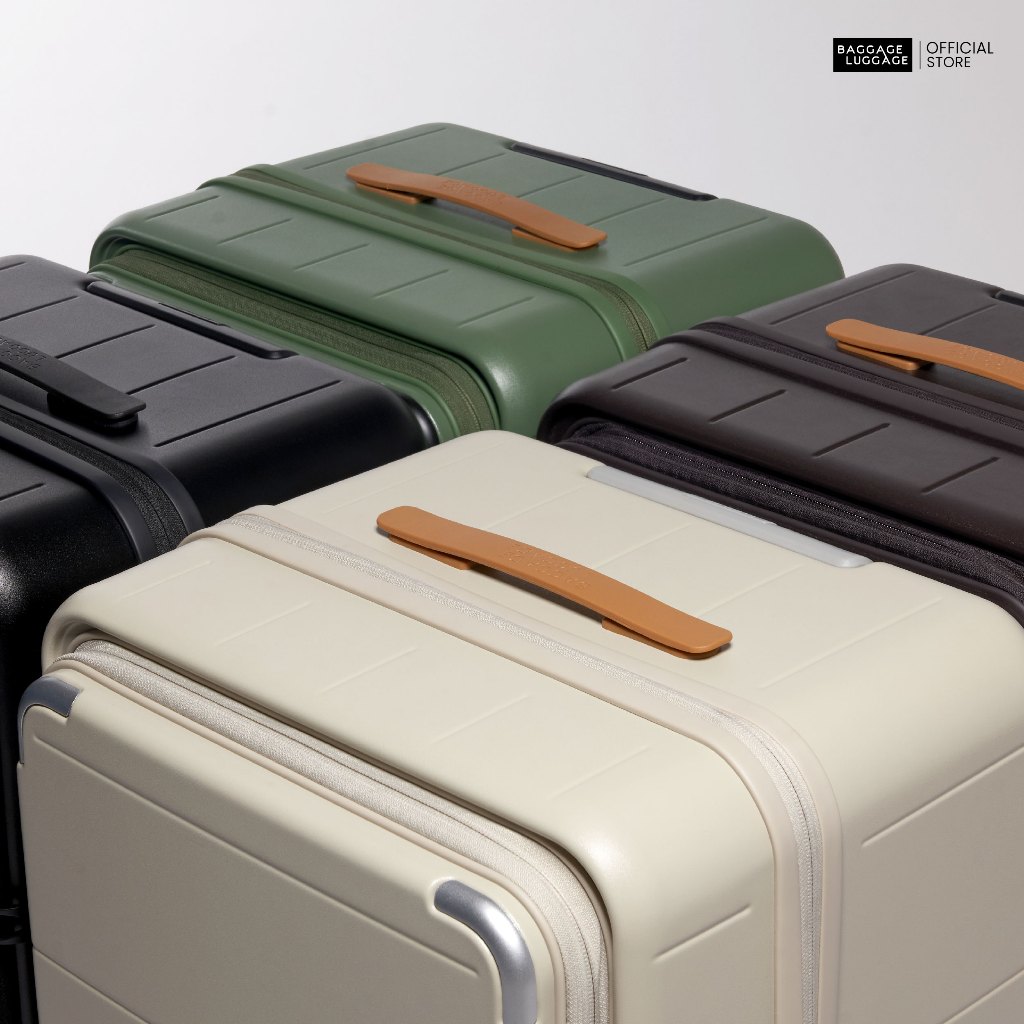 New 2026!! กระเป๋าเดินทางรุ่น ATLAS  ดีไซน์ทรงถัง วัสดุ GermanShield™ PC จุเยอะ by BAGGAGE LUGGAGE [รับประกัน 5 ปี] รูปที่ 6