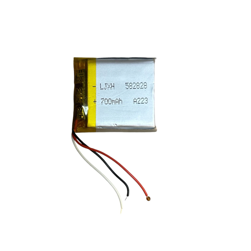 Li-Po 582728 582828 mAh 3.7V 700mAh แบตเตอรี่แบบชาร์จได้ สำหรับนาฬิกา สมาร์ทวอทช์ นาฬิกาเด็ก
