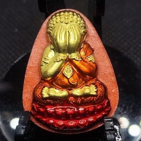 พระปิดตา รุ่น หนุมานรวยพันล้าน นำฤกษ์ หลวงปู่ศิลา สิริจันโท วัดโพธิ์ศรีสะอาดแกเปะ จ.กาฬสินธุ์ ปี68 แท้100% วัดสร้าง