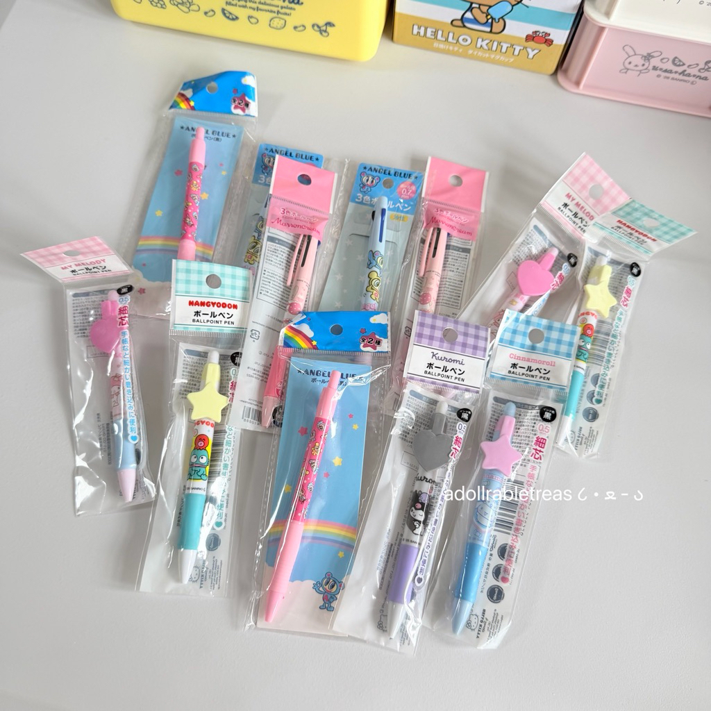 ˘͈꒰ รวมปากกาลูกลื่น Ballpoint Pen ♡ ꒱ ขนาด 0.5 & 0.7 mm