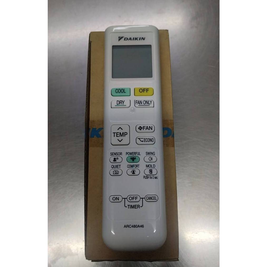 0001027 DAIKIN REMOTE รีโมทเเอร์ Daikin  FTKC28TV2S Part.4023556  ไดกิ้น แท้ศูนย์