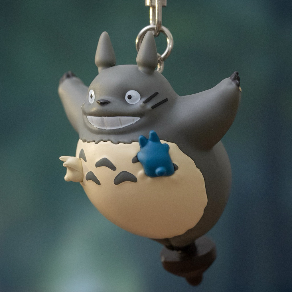 ของแท้ พร้อมส่ง พวงกุญแจ3D จากสตูดิโอจิบลิ Studio Ghibli keychain โตโตโร่ Totoro Spirited Away จีจิ Ponyo Mononoke ฮาวน์