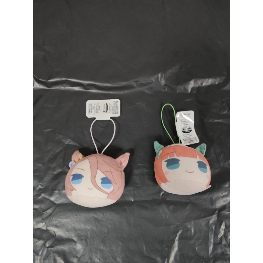 พวงกุญแจตุ๊กตา Uma Musume Pretty Derby Round Mascot with Ears
