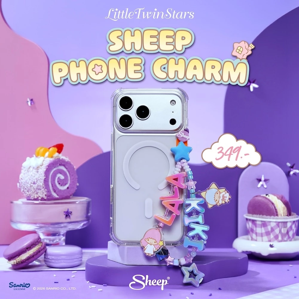[Strap Little Twin Stars] Little Twin Stars Collection Strap Phone Charm สายคล้องมือถือ สุดน่ารัก ลิขสิทธิ์แท้ซานริโอ้