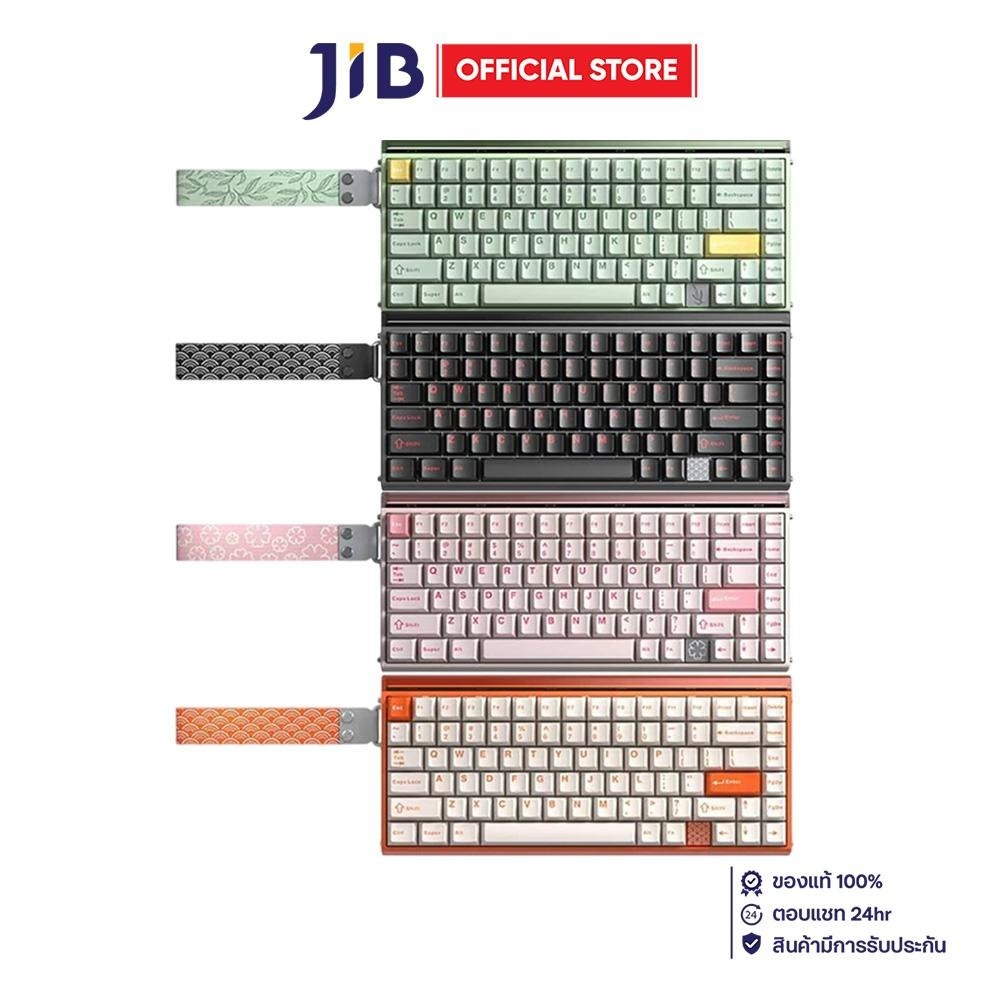 WIRELESS KEYBOARD (คีย์บอร์ดไร้สาย) AULA HERO 75 HE RGB EN/TH