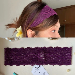 xyxx petal lace headband ผ้าคาดผมลายลูกไม้