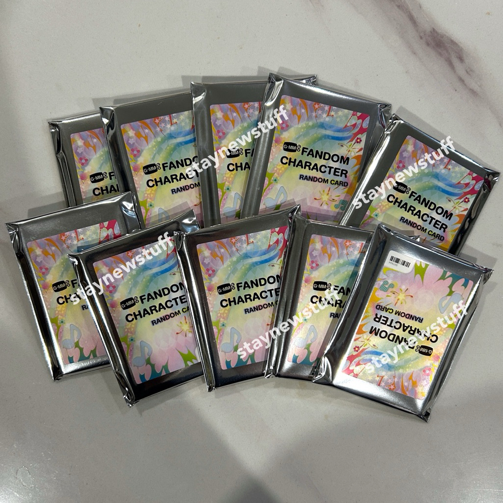 [พร้อมส่ง💙] ซองการ์ดสุ่ม การ์ดหลานๆ มาสคอต GMM TV ไม่แกะ ลุ้นซีเครต SR SSR GMMTV Fandom Characters
