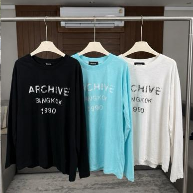 แขนยาวผ้าบางสลาฟงาน ARCHIVE BANGKOK1990