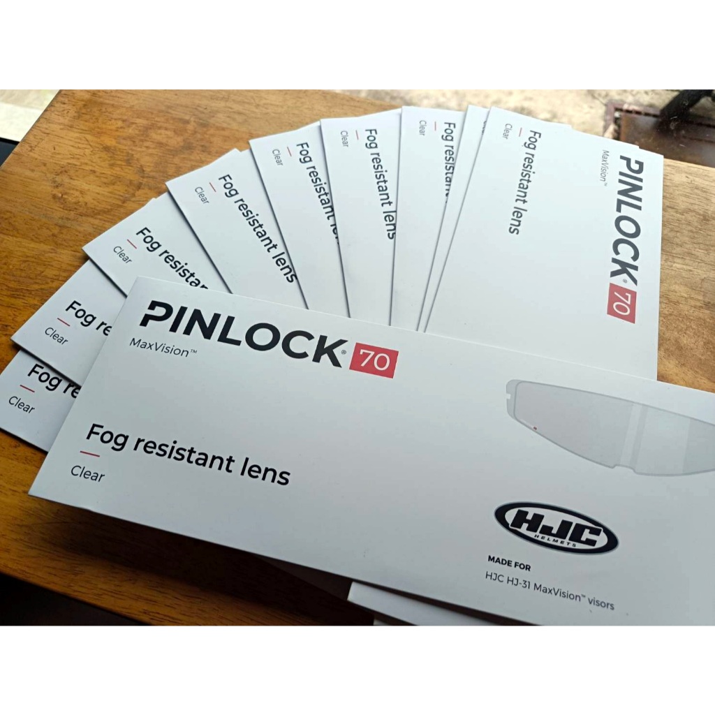 แผ่นกันฝ้า ( Pinlock ) HJC รุ่น i10 และ i10 แบบใสเท่านั้น