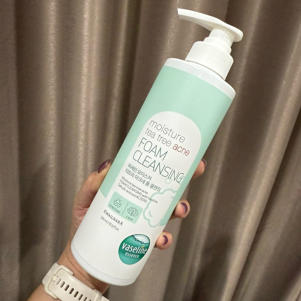 Vaseline Moisture Tea Tree Acne Foam Cleansing 500ml