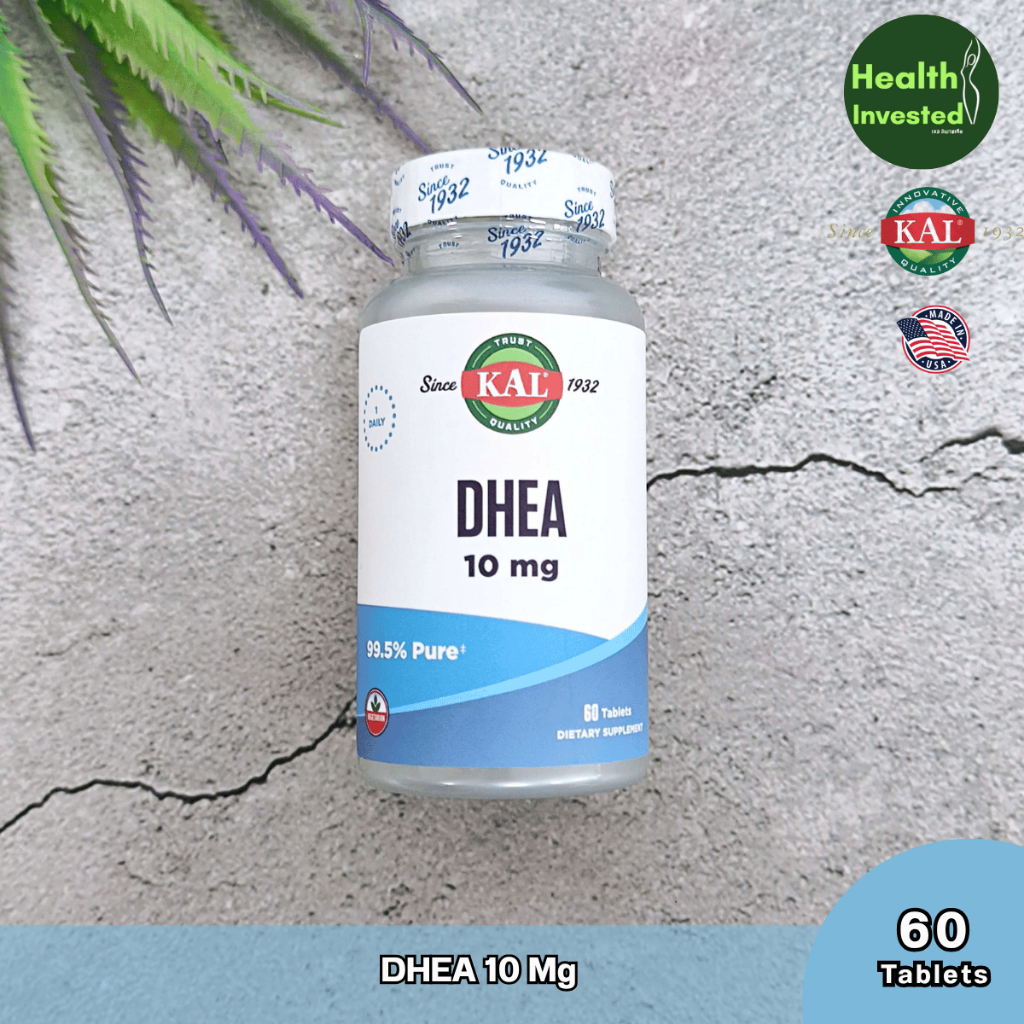 <KAL> DHEA 10 Mg 60 Tablets ดีไฮโดรอีพิแอนโดรสเตอโรน