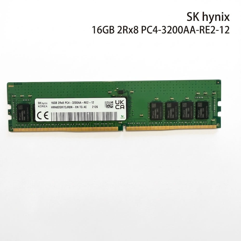 [พร้อมส่ง] แรมเซิร์ฟเวอร์ SK hynix 16GB DDR4 3200MHz PC4-3200AA RDIMM แท้ 100% ประกัน 1 ปี