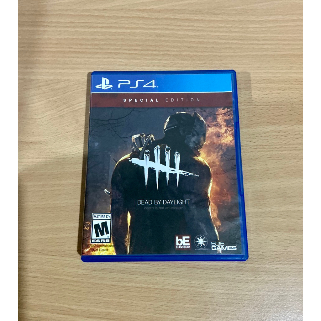 แผ่นเกมส์ Ps4 Dead by daylight แผ่นเกมส์ ps4 Z3 ภาษาอังกฤษ สภาพใหม่เอี่ยม แผ่นสวยใส เล่นกับ Ps5 ได้