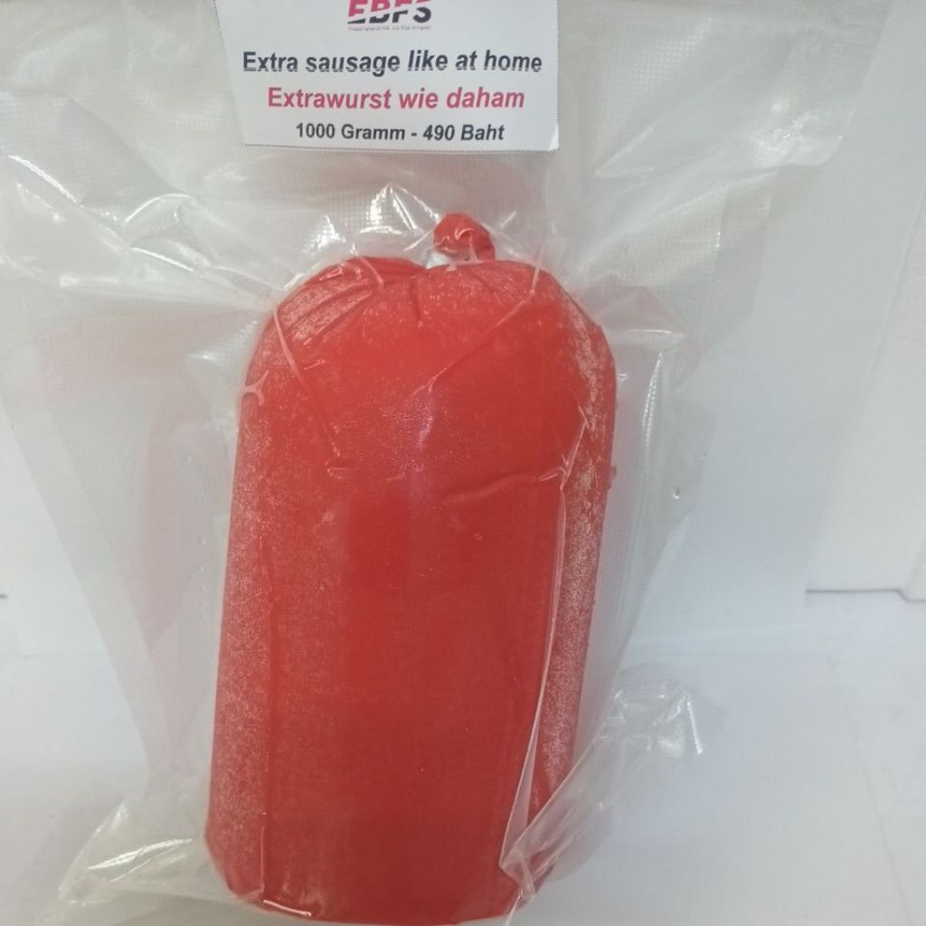 Extra Sausage Like at home,Extra wurst Wie daham 1 Kg.คลับบาโลน่าหมูเหมือนบ้านเกิด
ออสเตรีย 1 กิโลกร
