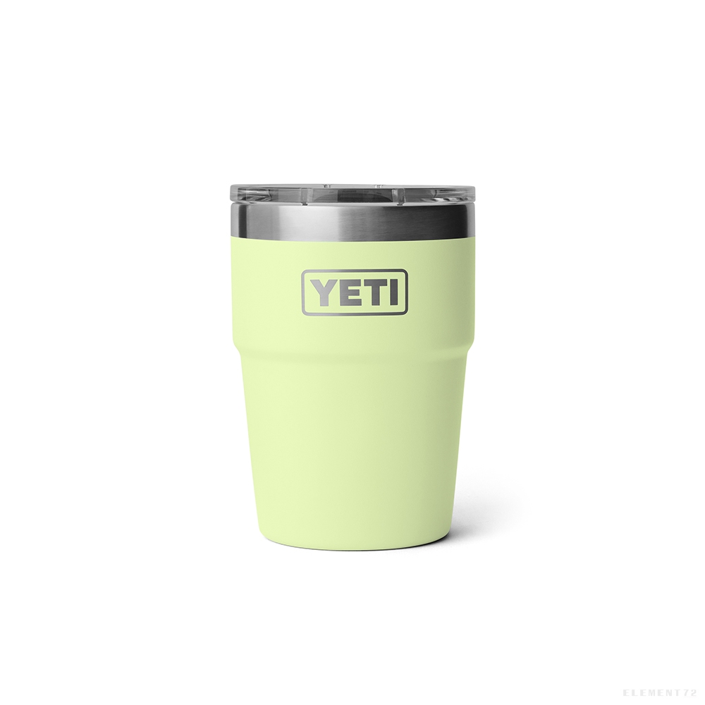 YETI แก้วเยติ สำหรับใส่เครื่องดื่ม รุ่น RAMBLER 16 OZ STACKABLE CUP WITH MAGSLIDER LID GRASSHOPPER
