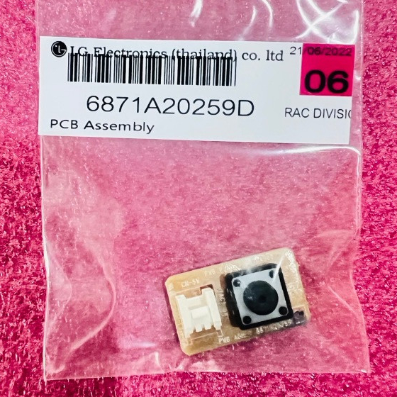 ใหม่ แท้ ศูนย์ อะไหล่แอร์ ของแท้ LG 6871A20259D สวิทย์เปิด-ปิดแอร์ PCB Assembly,Sub สามารถใช้งานได้ห
