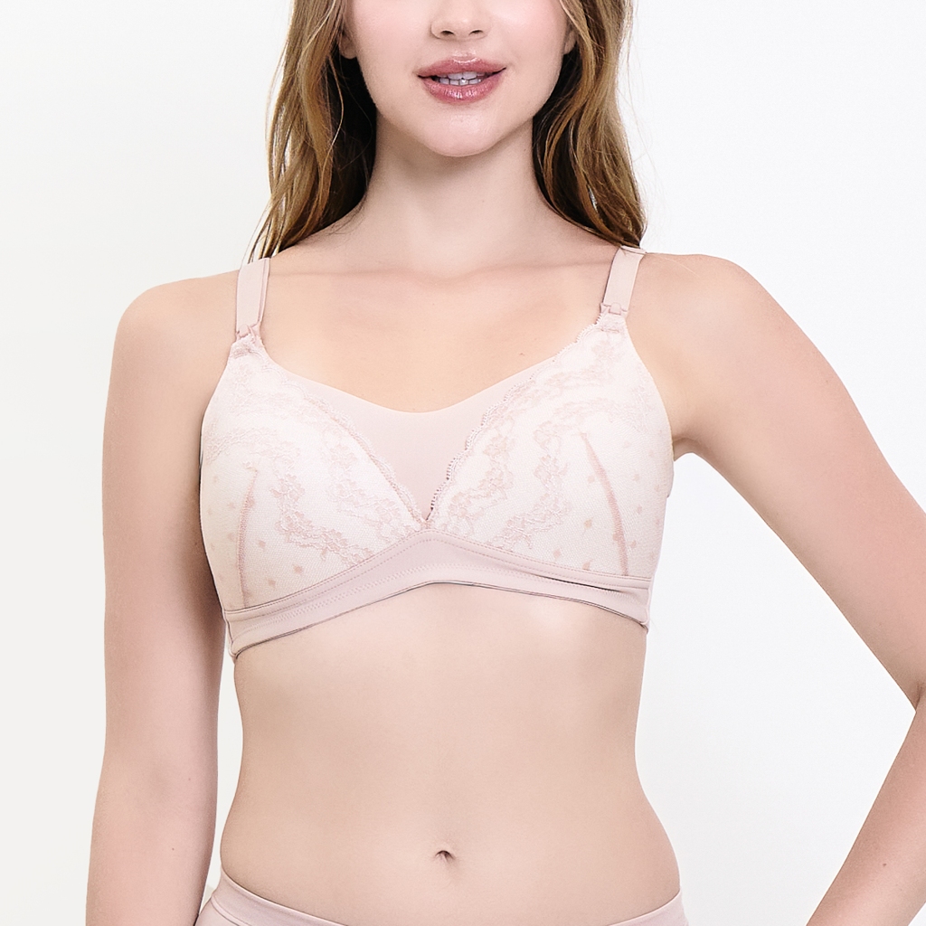 Wacoal Maternity บราสำหรับคุณแม่หลังคลอด รุ่น WM1Y05 สีเบจ (BE) — صورة 3