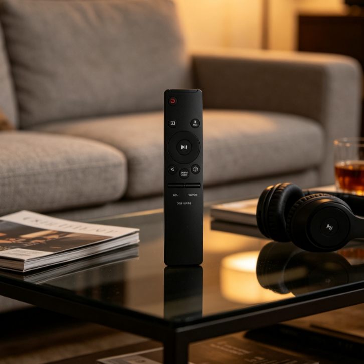 รีโมทลำโพง โฮมเธียเตอร์ ซัมซุง Samsung Sound Bar Home Theater Remote Control รุ่น AH59-02767A HW-Q60