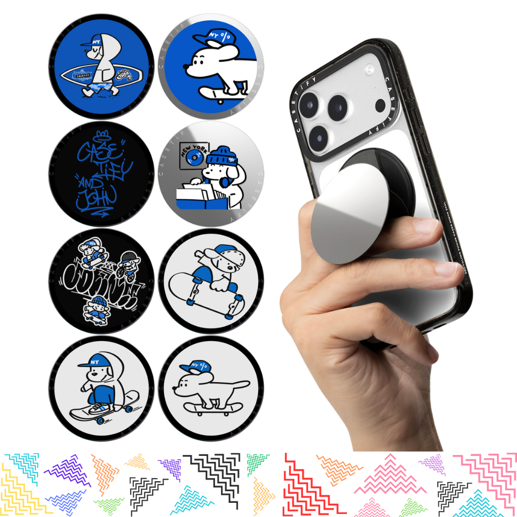 อุปกรณ์ CASETiFY | Skater JOHN Snappy Grip Stand [Skater JOHN] แท้ พร้อมส่ง