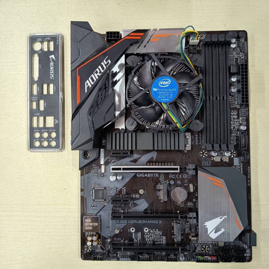 CPU  Core i7  8700 + GIGABYTE  B360  AORUS  GAMING  3-CF  (1151 V.2)  ประกัน  2  เดือน