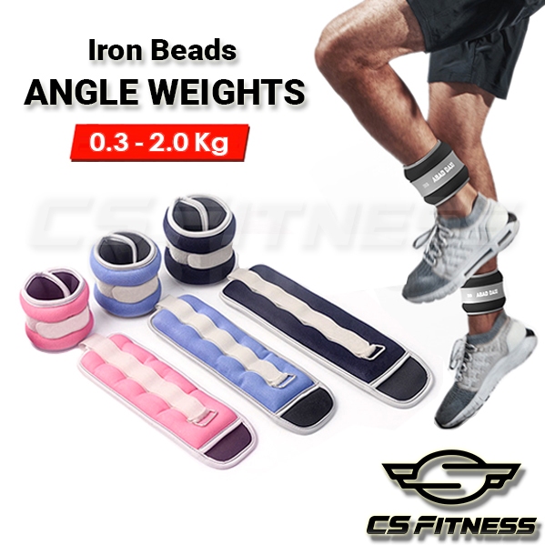 2 ชิ้น ถุงทรายถ่วงข้อมือ & ข้อเท้า - ANKLE WEIGHTS