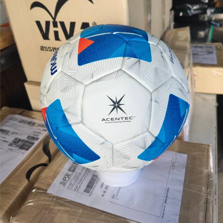 ฟุตบอลแข่งขัน หนัง PU ผลิตด้วยเทคโนโลยี ACENTEC MOLTEN รุ่น F5N5000 FIFA QUALITY PRO เบอร์ 5 — صورة 6