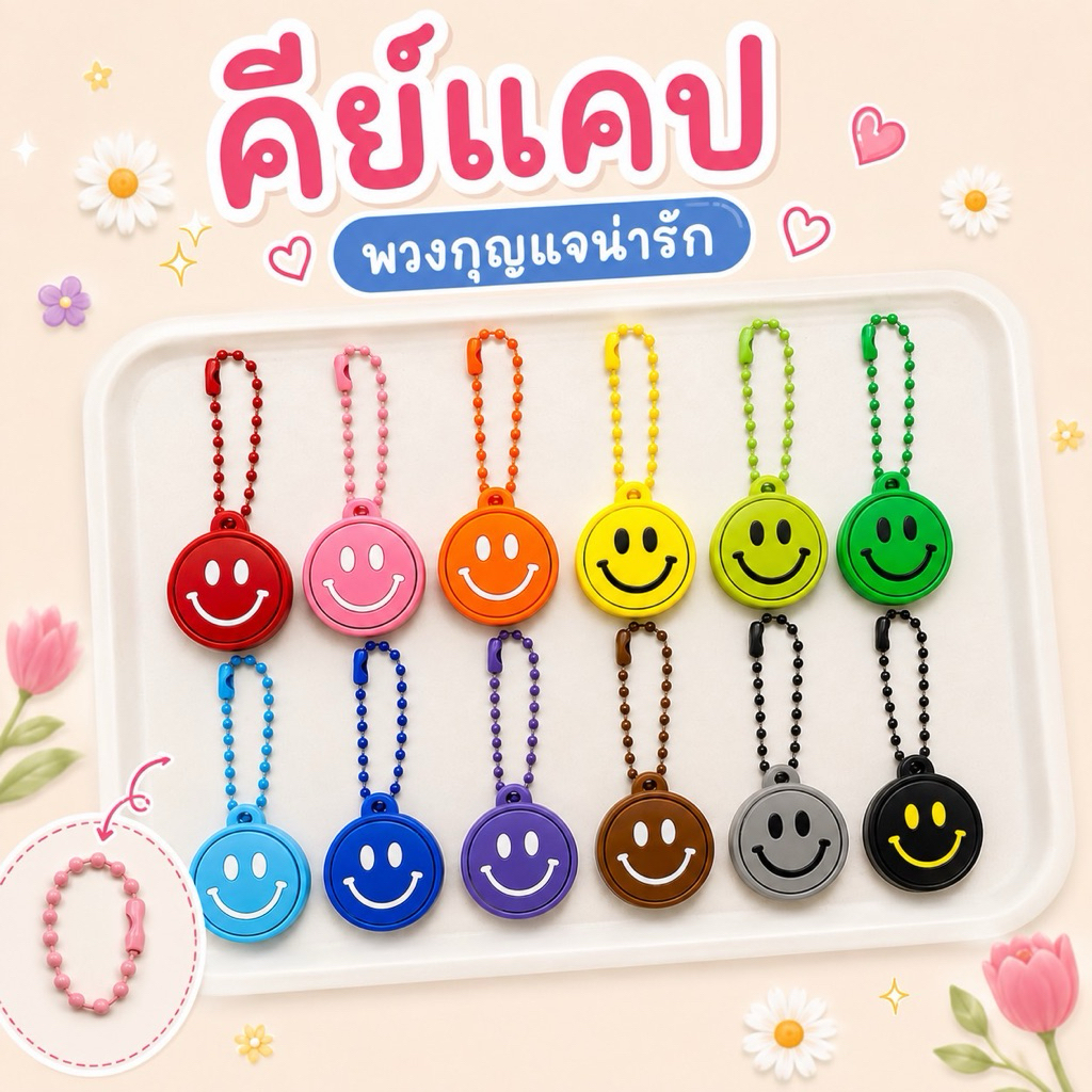 คีย์แคป ยิ้มๆ กดสนุก ส่งไว 😙😗