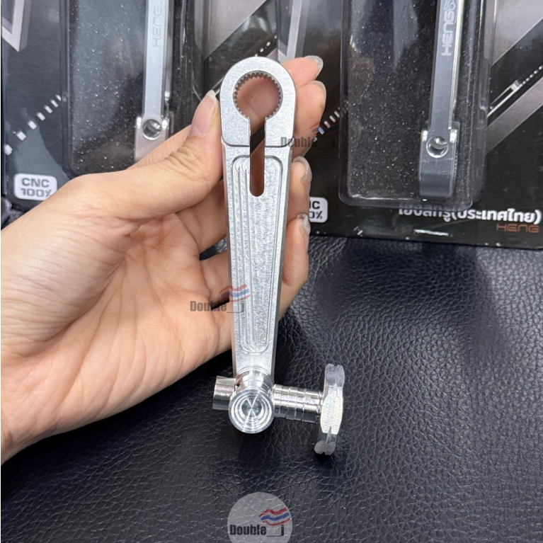 HENG มือลิงมีเนียมขาตรง มือลิงเฮงสกรู ชุดมือลิงมีเนียม สำหรับใส่รถออโต้ Automatic