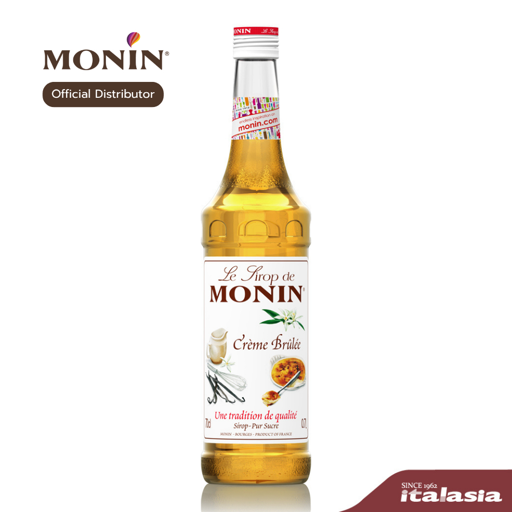 MONIN Crème Brulee Syrup 700 ML. | โมนิน แครมบรูว์เล ไซรัป 700 มล.