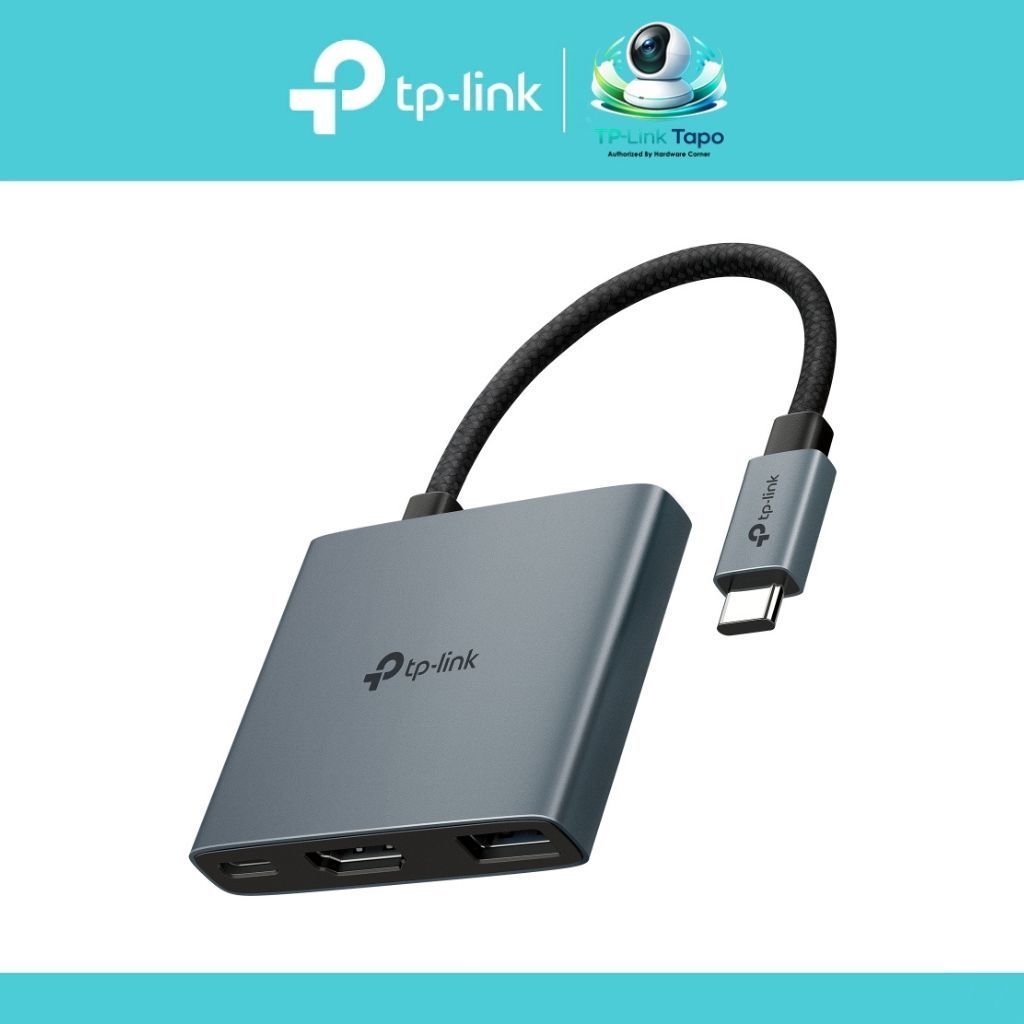 TP-Link UH3020C ตัวแปลงสัญญาณและเพิ่มพอร์ตแบบ USB Type-C 3-in-1