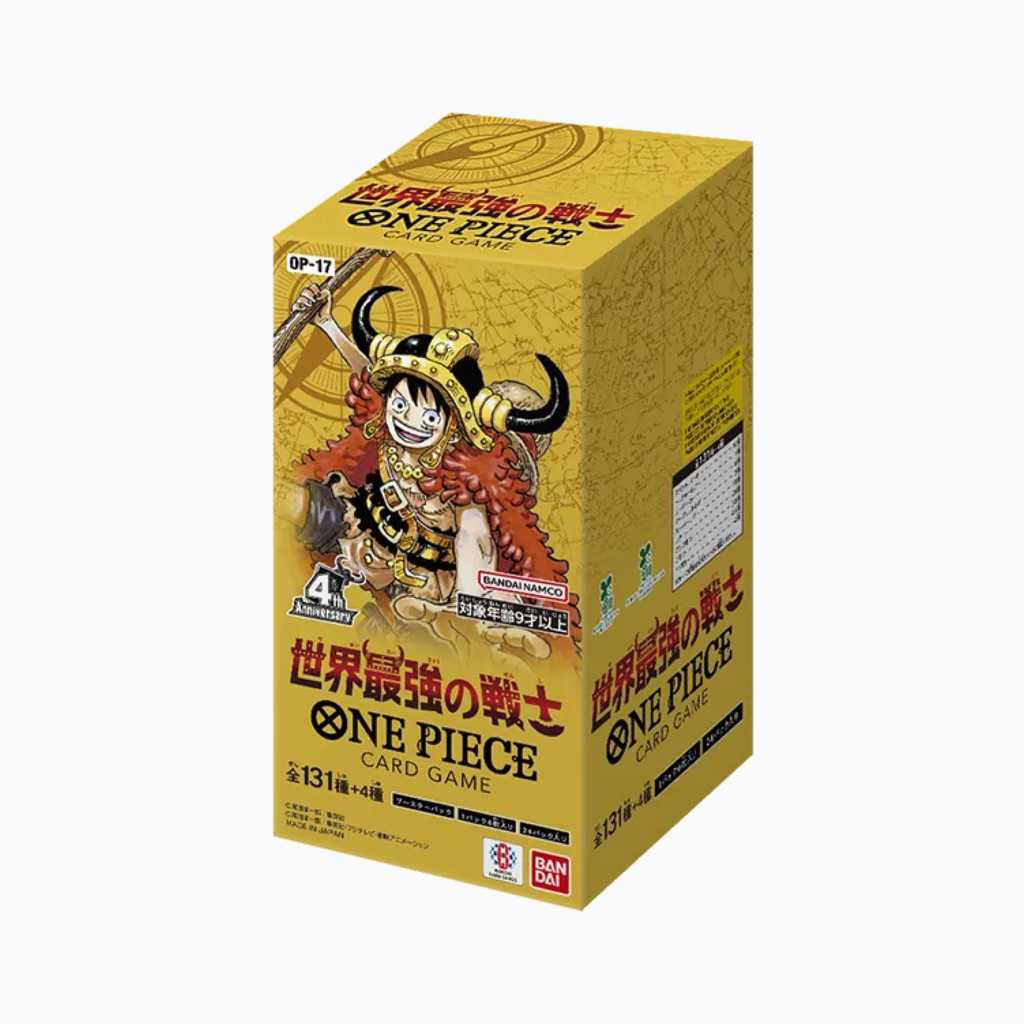 พร้อมส่งทันที🚀✨ ของแท้ เรทตั้น BOOSTER PACK - The World's Strongest Warriors [OP-17]