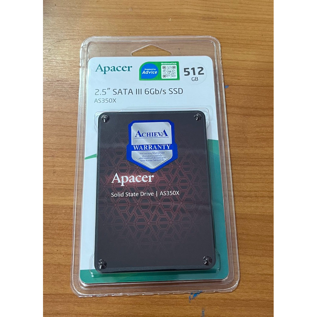 apacer 512 gb ssd sata ของใหม่ประกัน Advice