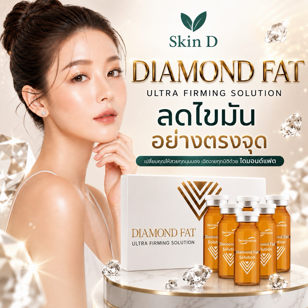 🔹Diamonds ULTRA FIRMING เซรั่มผิวเฟิร์มกระชับ สารสกัดพรีเมี่ยมจากเกาหลีและยุโรป