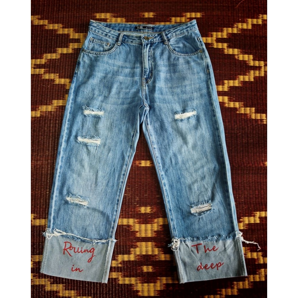 กางเกงยีนส์เดนิม Semir #Used [1]