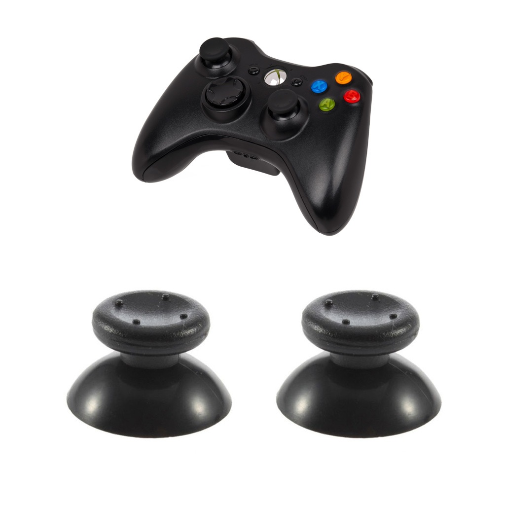 หัวอนาล็อก จอย XBOX360 ขายเป็นคู่ มีสีดำ กับสีเทา Analog XBOX 360