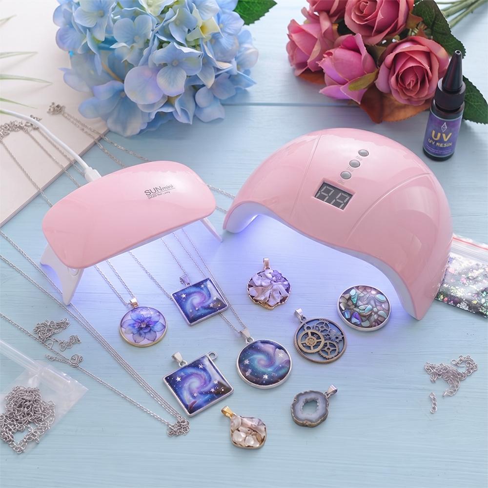เครื่องอบ UV เรซิ่น 6W /36W  น้ำหนักเบา สำหรับงานเรซิ่นยูวี DIY  และงานฝีมือ DIY / UV Resin Lamp