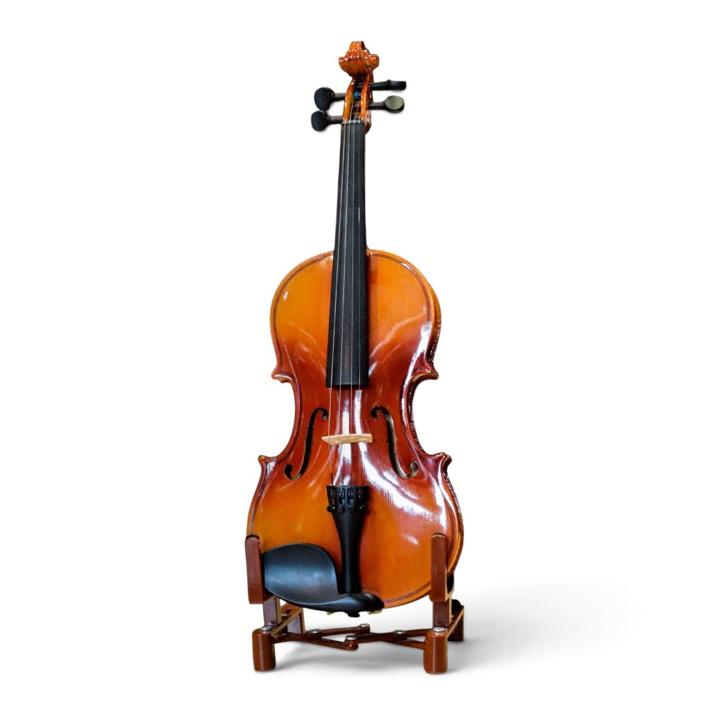 [โค้ดลด30%!! ] ไวโอลิน Violin มาตรฐาน ขนาด 3/4 และขนาด 4/4 สีเงา/ด้าน เสียงใสกังวาล ไวโอลีน พร้อมอุปกรณ์ครบชุด