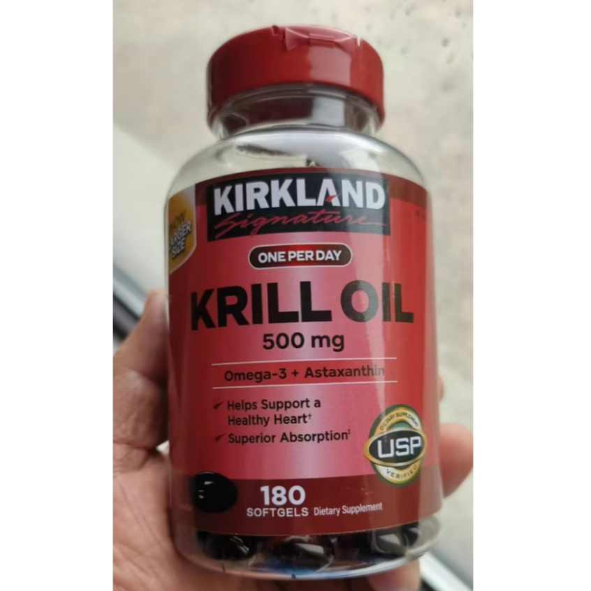 🔥Exp.06/2028🔥Kirkland Signature Krill Oil 500 mg
