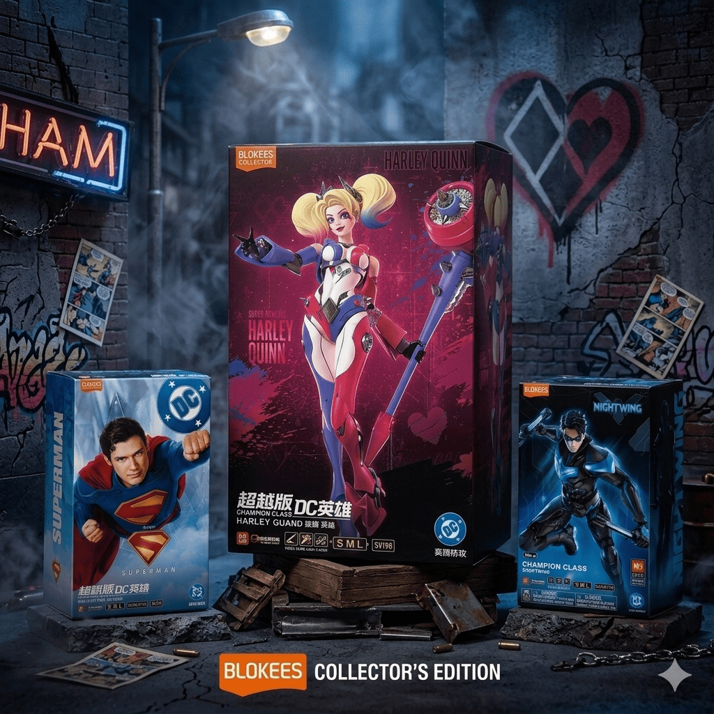 พร้อมส่งจากไทยจ้า Blokees Champion Class Harley Quinn Nightwing Superman 2025