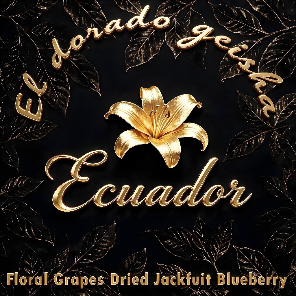 เมล็ดกาแฟ " เกอิชา " ECUADOR GEISHA EL DORADO " คั่วอ่อน " LIGHT ROAST by OLDMAN ROASTER