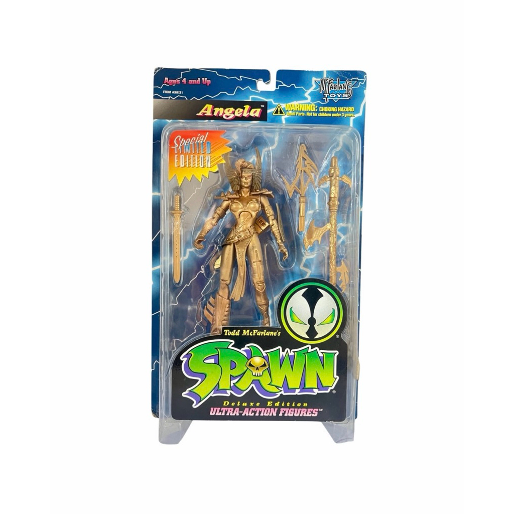 ฟิกเกอร์แท้ McFarlane Toys Spawn Gold Angela (Special Limited Edition) แอคชั่นฟิกเกอร์ หายาก ของสะสม