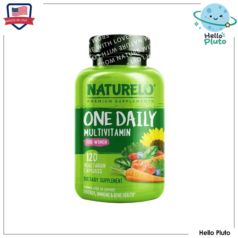 NATURELO, One Daily Multivitamin for Women, 120 Vegetable Capsules