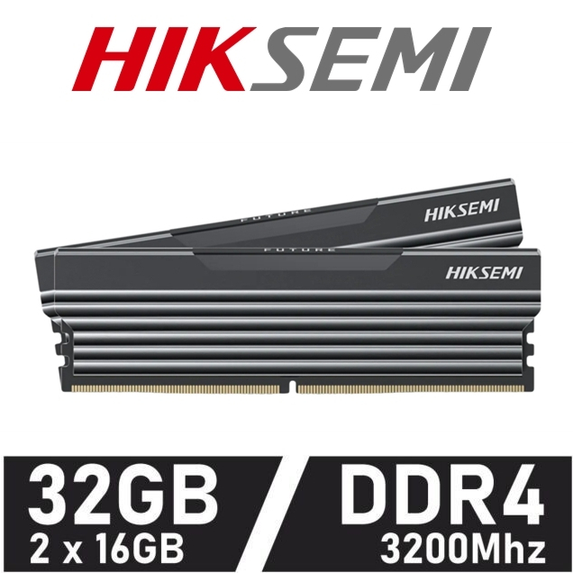 32GB (16GBx2) 3200Mhz DDR4 PC Ram HIKSEMI Future (HSC416U32C3/HSC432U32C3)