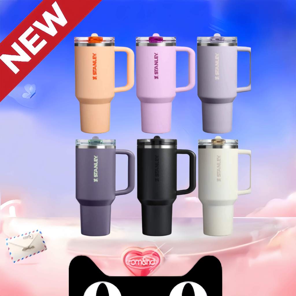 Stanley The Quencher ProTour Flip Straw Tumbler 40oz แก้วน้ำ แก้วเก็บความเย็น