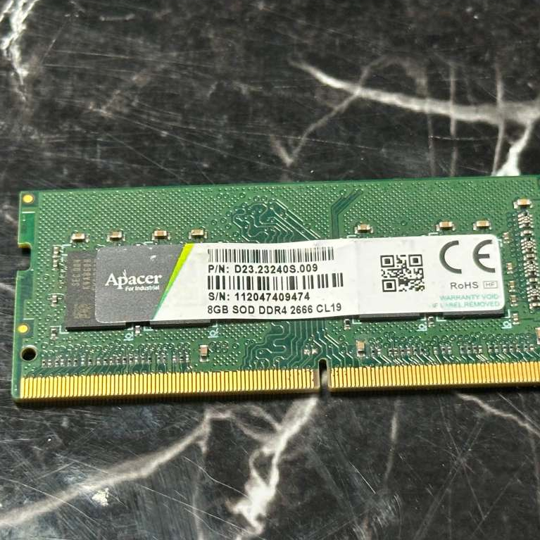แรม โน๊ตบุ๊ค Ram DDR4 8GB Bus2666V Apacer NB