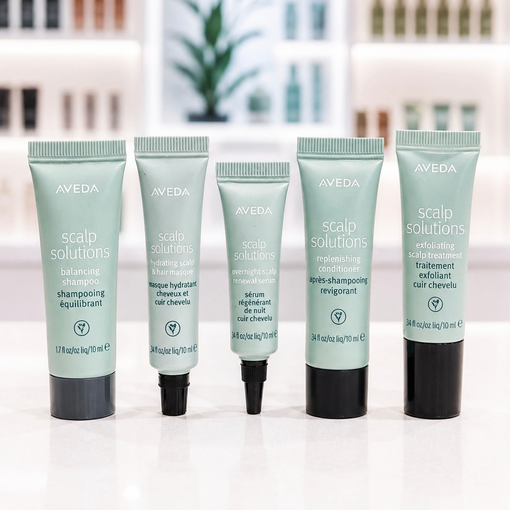 Aveda Scalp Solutions Treatment / Shampoo / Hair Masque มีหลายตัวเลือกนะคะ (ป้ายไทย)