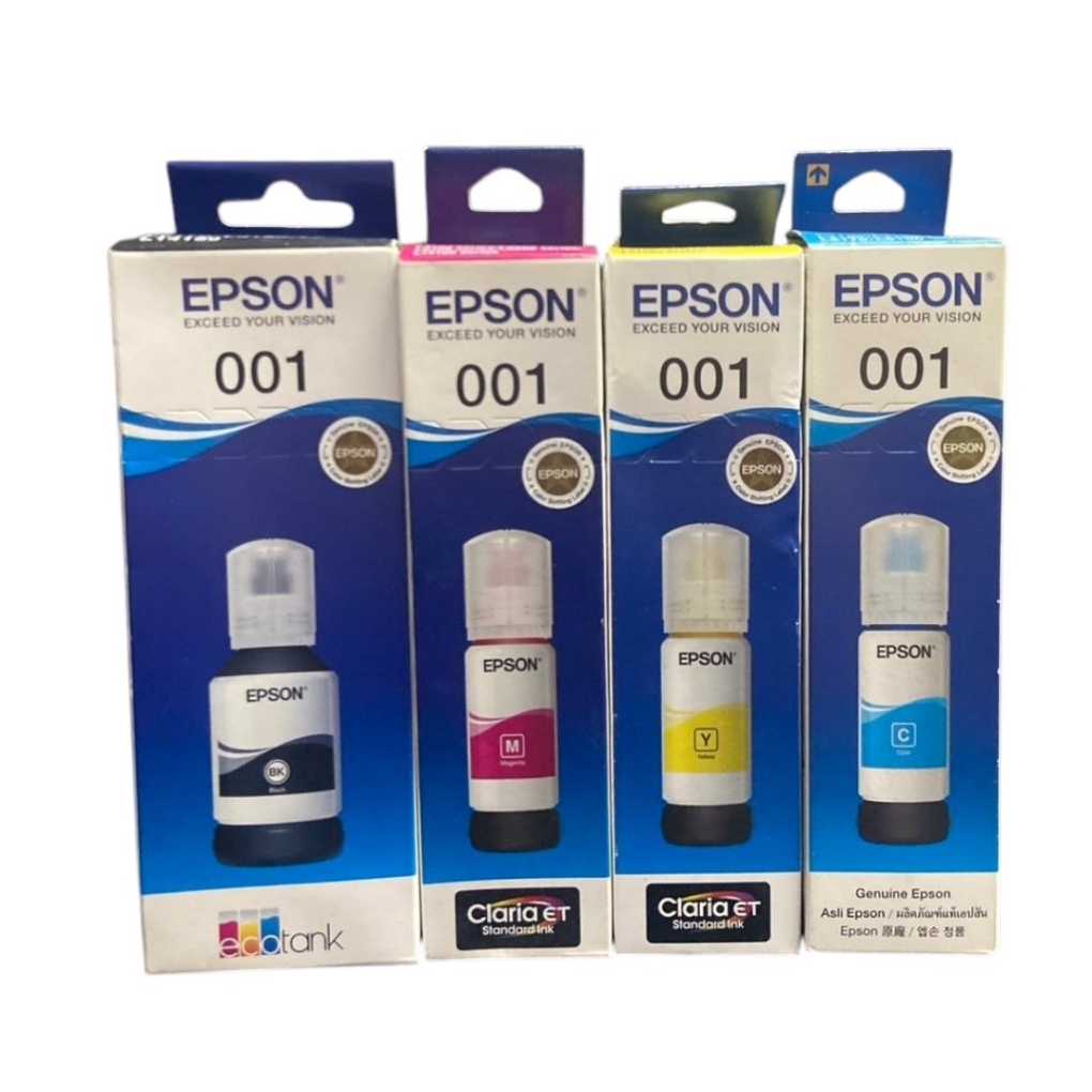 EPSON หมึกเติมของแท้ เอปสัน 001 ของแท้