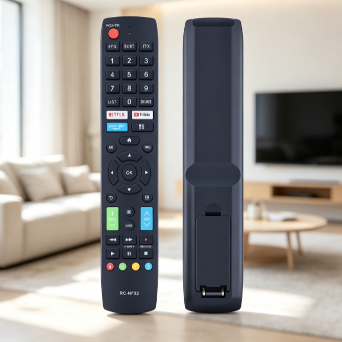 รีโมททีวี RC-NF02 ใช้กับทีวีรุ่น 43HD534AN 32HS534AN 40HS534AN 42HS534AN 50HS534AN 55HS534AN