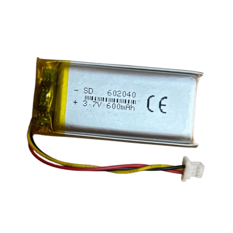 602040 600mAh Sena Parani m10 Bluetooth headset lithium battery 3.7V with plug